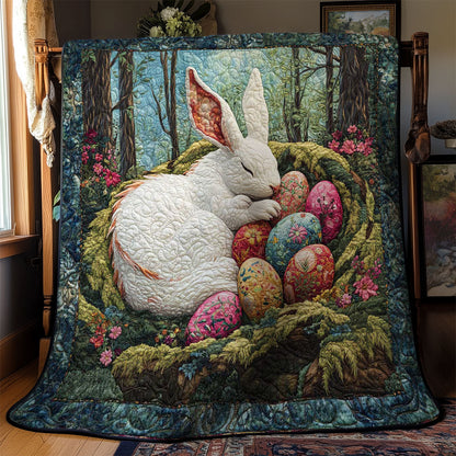 Rabbit’s Easter Nest WN1501036CL Quilt