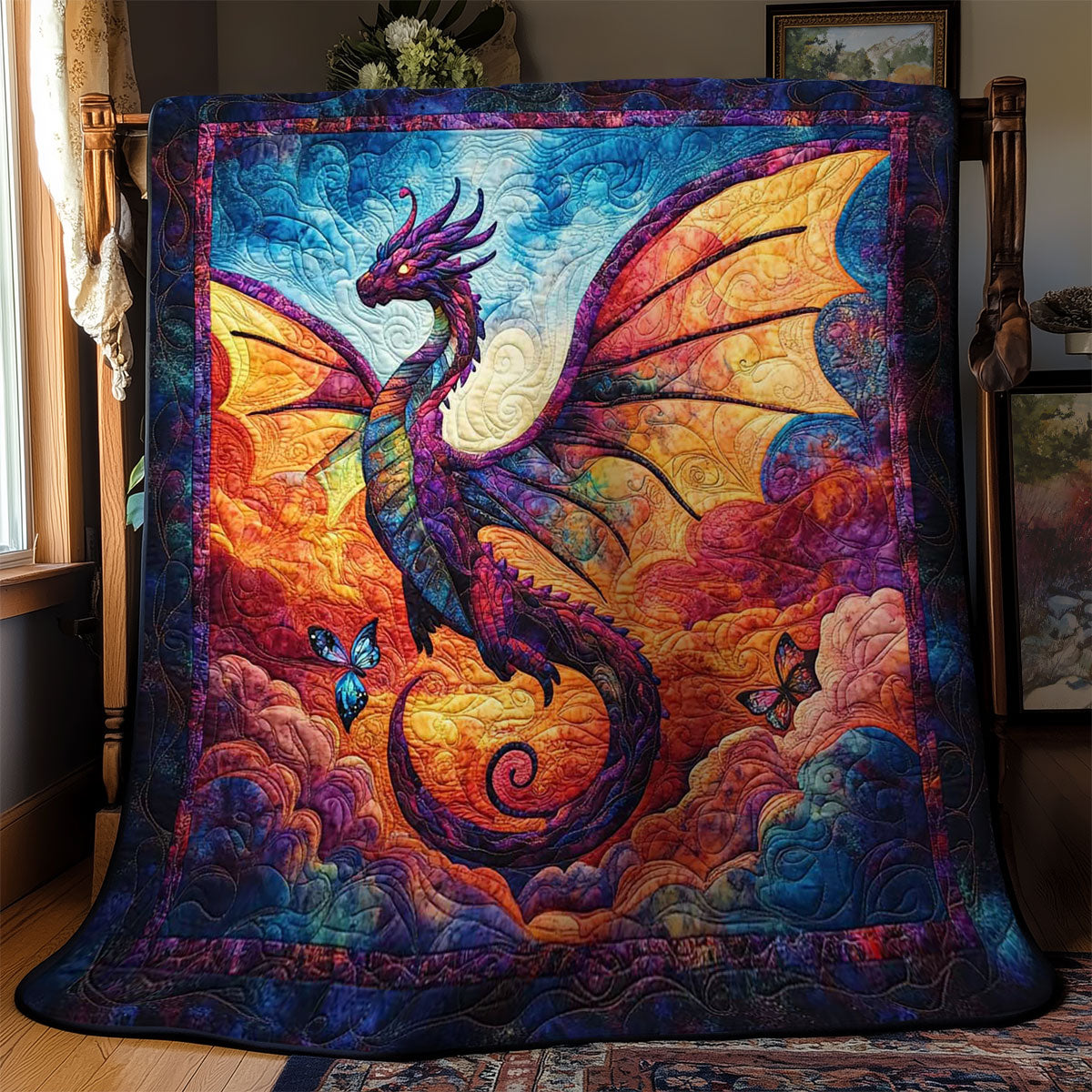 Celestial Dragon WN1702052CL Quilt