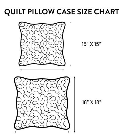 Merry Bubbles XR1810008CL Quilt Pillow Case