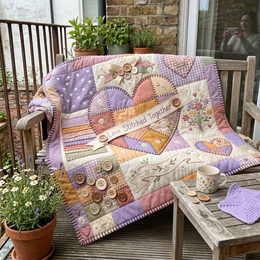 Love Stitched Together WN0506009CL Quilt