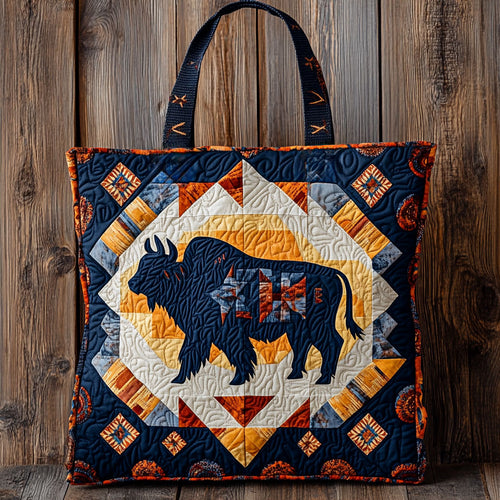 Starbound Bison WN0901078CL Quilted Tote Bag