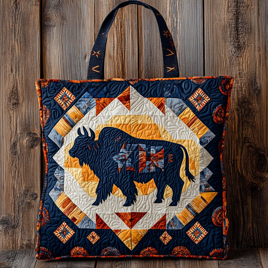 Starbound Bison WN0901078CL Quilted Tote Bag
