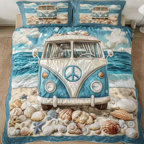 Coastal Camper Van WN0303047CL Duvet Cover Set