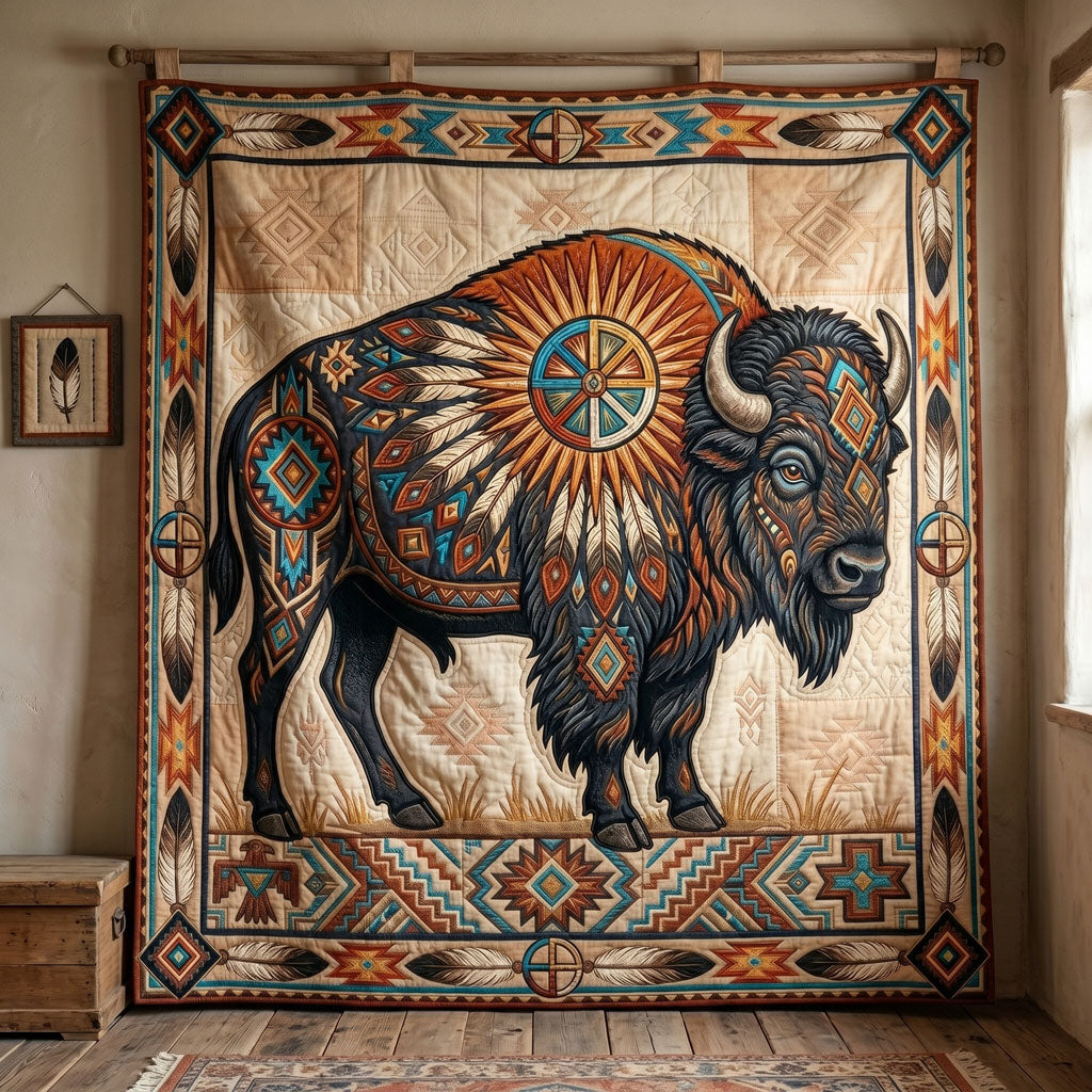 Sacred Buffalo Keeper WN0606007CL Quilt