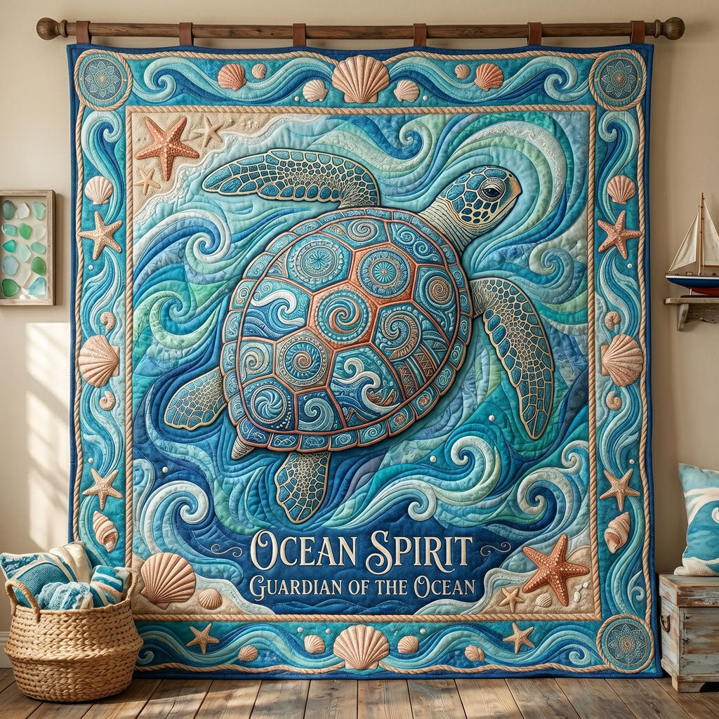 Ocean Spirit Guardian WN0906006CL Quilt