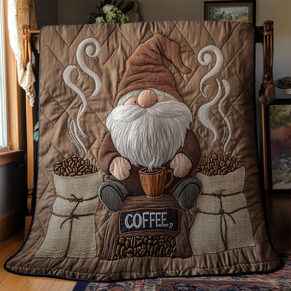 Steamy Gnome Espresso WN0503063CL Quilt