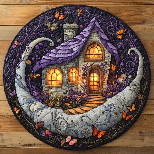 Shell House Enchant WN0406045CL Quilted Round Mat