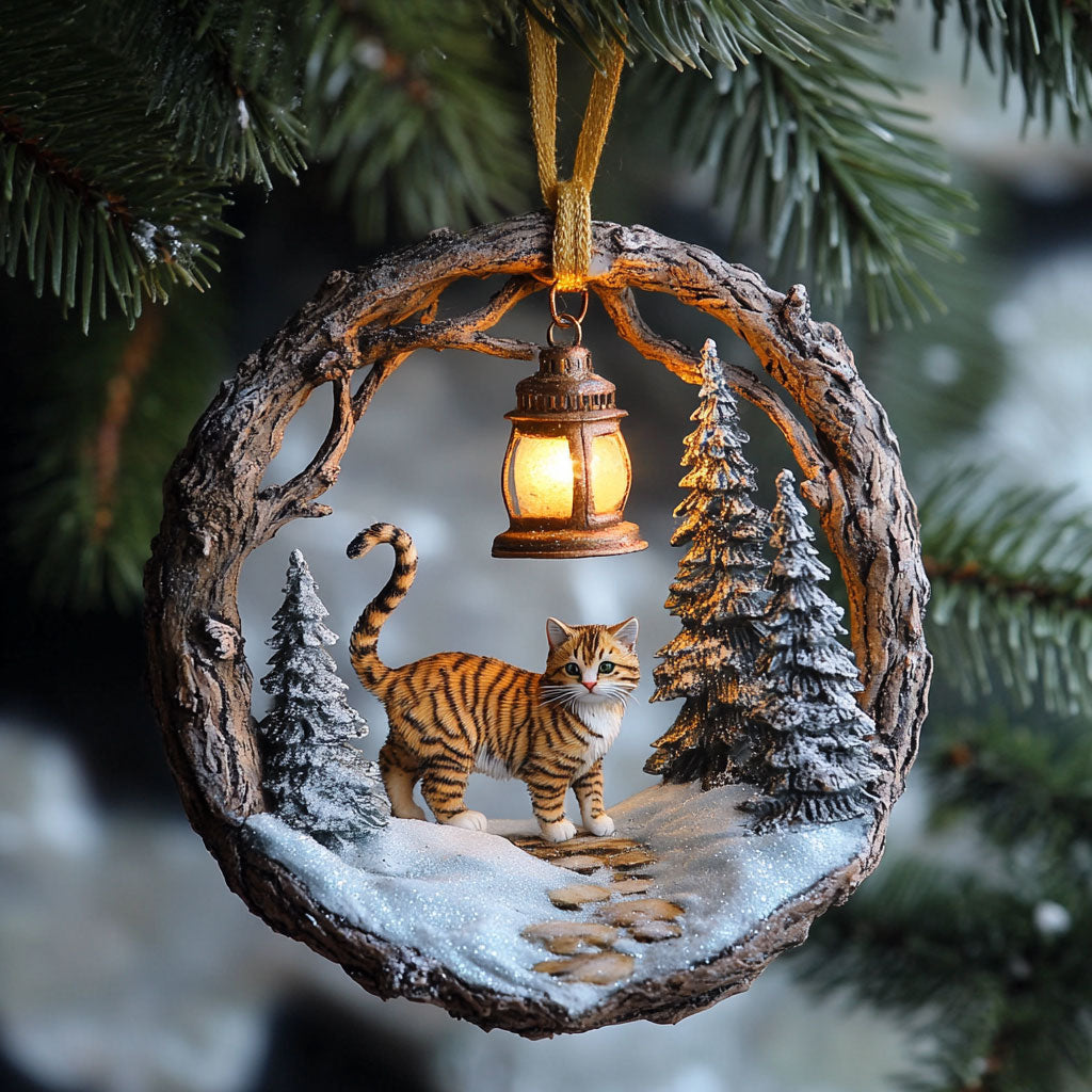 Bengal Christmas Day WJ2511001CL Christmas Ornament