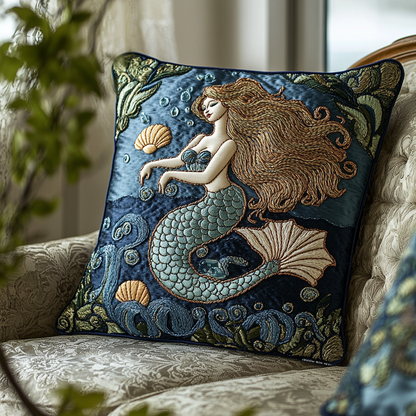 Beautiful Mermaid WJ1406028CL Quilt Pillow Case
