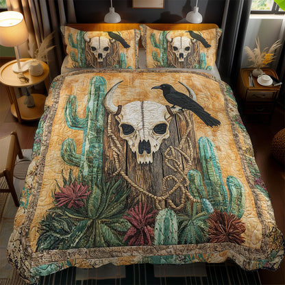 Cow Skull Mystique WN2401035CL Duvet Cover Set