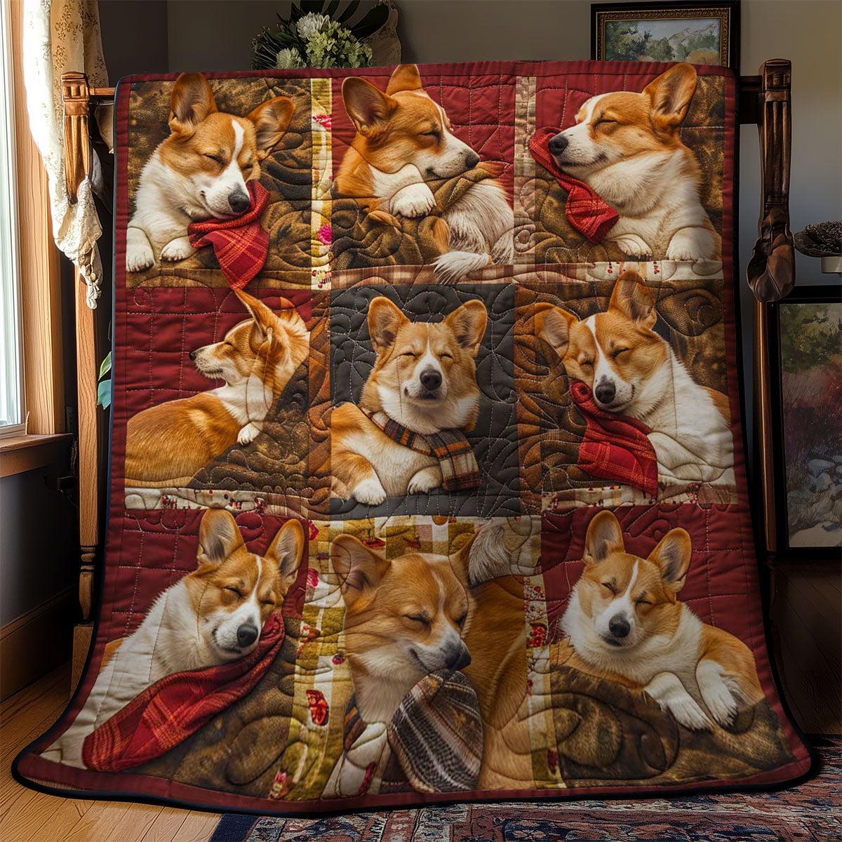 Corgi Blanket Bliss WN1303013CL Quilt