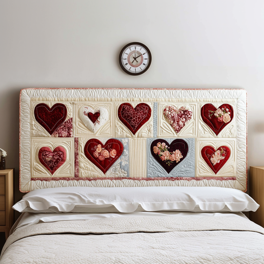 Heart Of Love QA1301004CL Quilted Headboard Slipcover