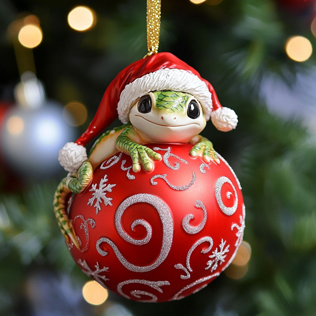 Lizard Noel CP0612001CL Christmas Ornament