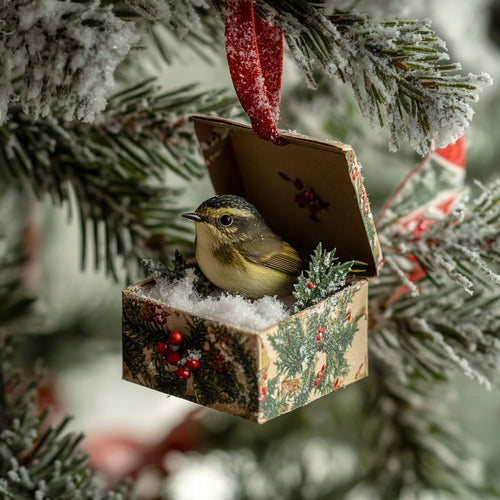 Bird Gift WJ0312310CL Christmas Ornament