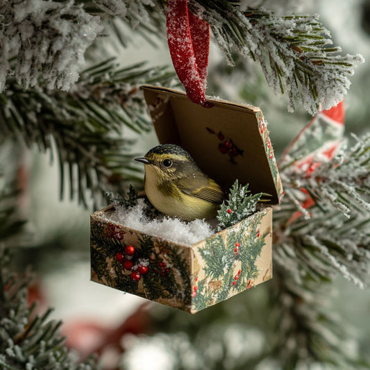 Bird Gift WJ0312310CL Christmas Ornament