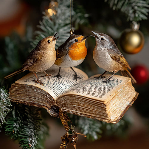 Bird Story WJ0312311CL Christmas Ornament