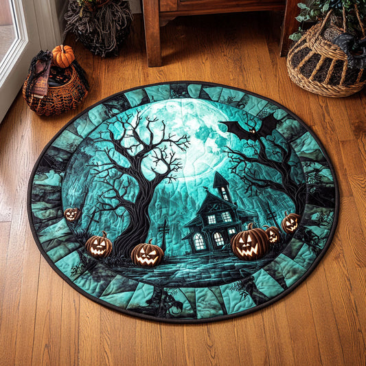 Bloodmoon Hollow WJ0708126CL Quilted Round Mat