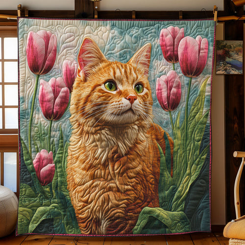 Blooming Cat WJ1001001CL Quilt