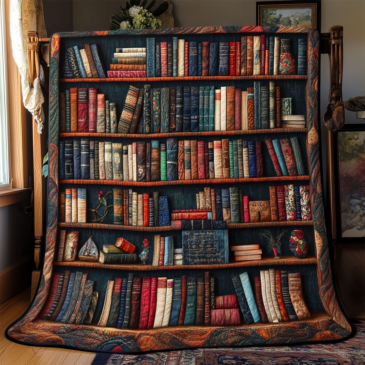 Bookself Vintage WJ0701019CL Quilt