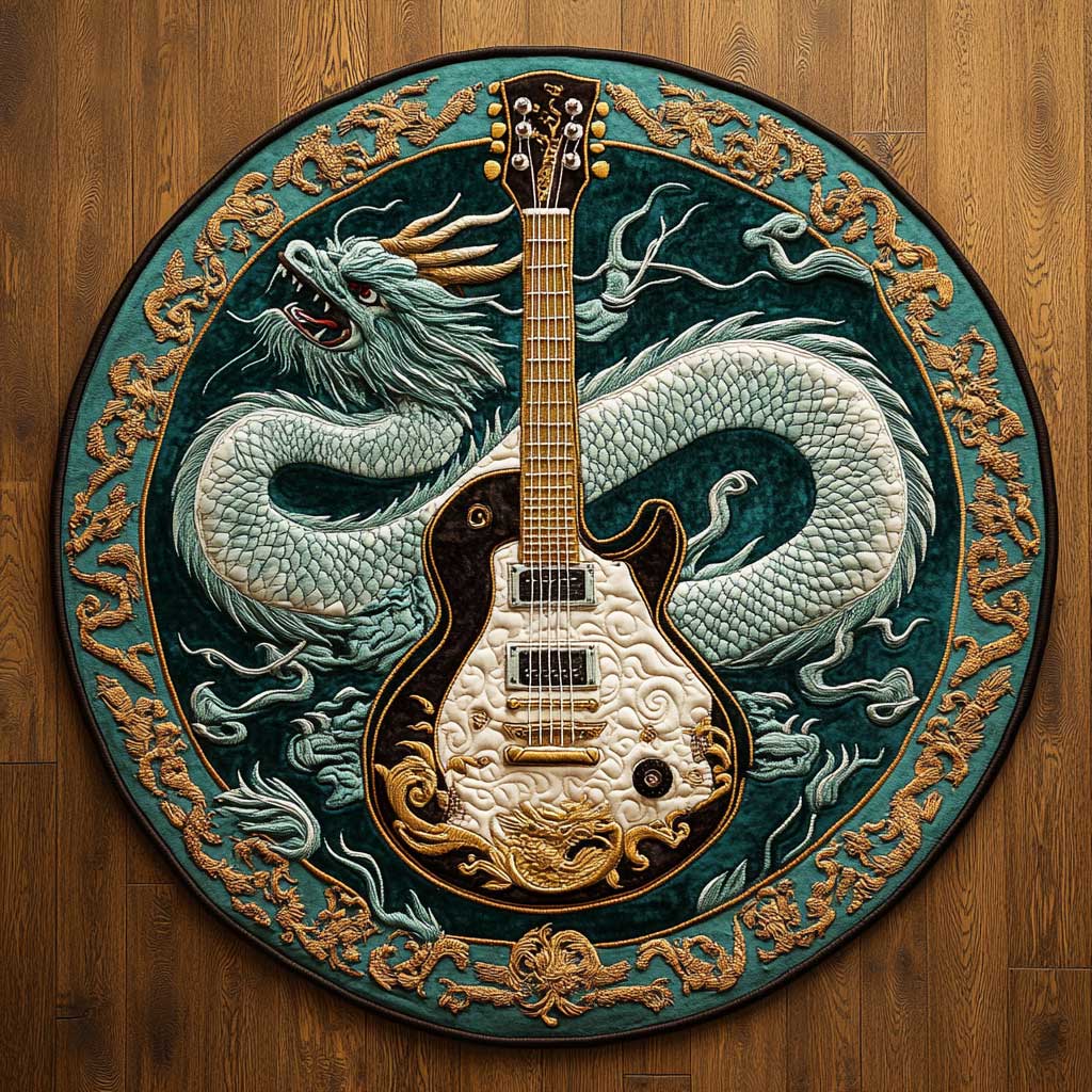 Thunder Guitar WN2404062CL Quilted Round Mat