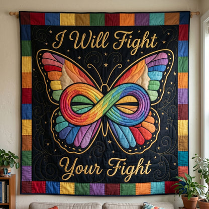Infinity Strength Butterfly Support WN2404009CL Quilt