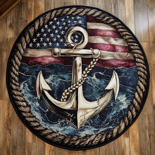 Steadfast Anchor WN0906067CL Quilted Round Mat