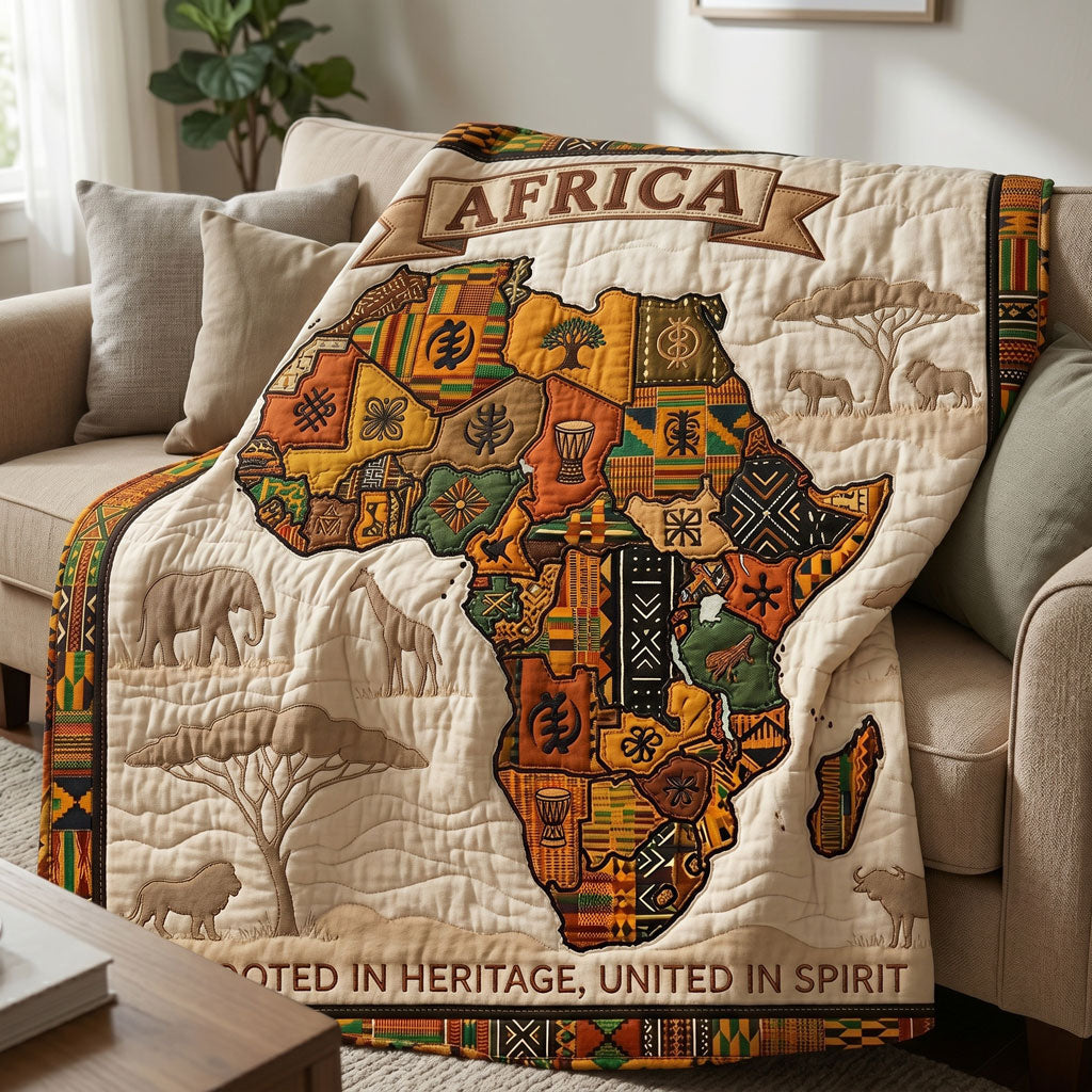 Africa Heritage Patchwork WN2404001CL Quilt