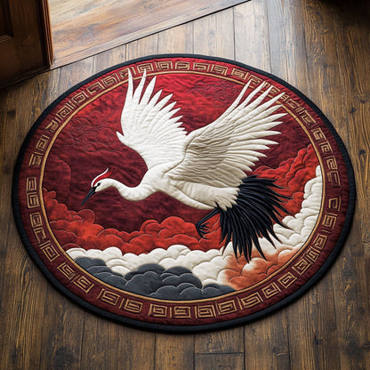 Sacred Flight CP2709114CL Quilted Round Mat