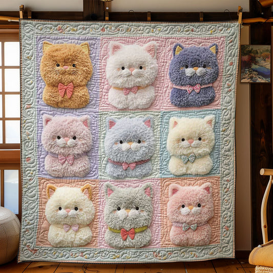 Puffy Cat WN1303097CL Quilt