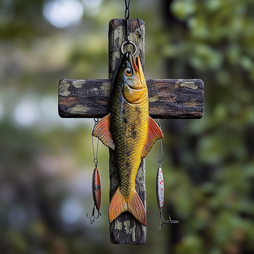 Bass Fish Lake Bound WN0412007CL Christmas Ornament