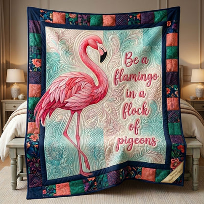 Be The Flamingo WN1404003CL Quilt