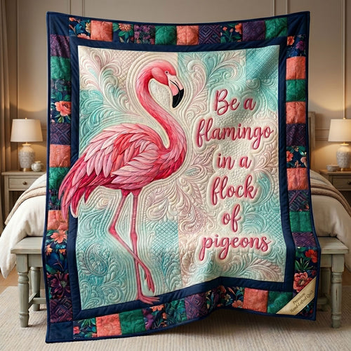 Be The Flamingo WN1404003CL Quilt