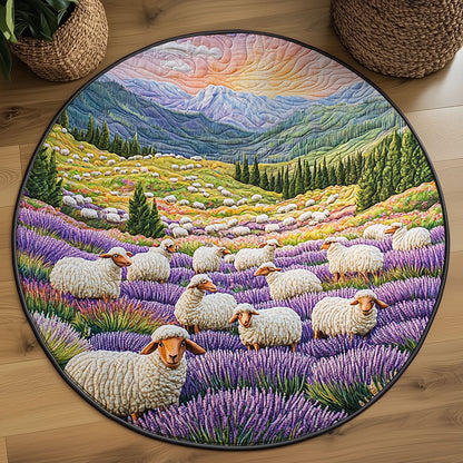 Valley Of The Fleece WJ1406052CL Quilted Round Mat
