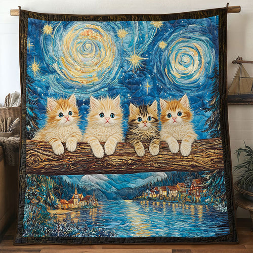 Nightflow Cat WN0501040CL Quilt