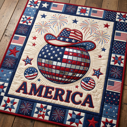 American Disco Ball XR1004024CL Quilt