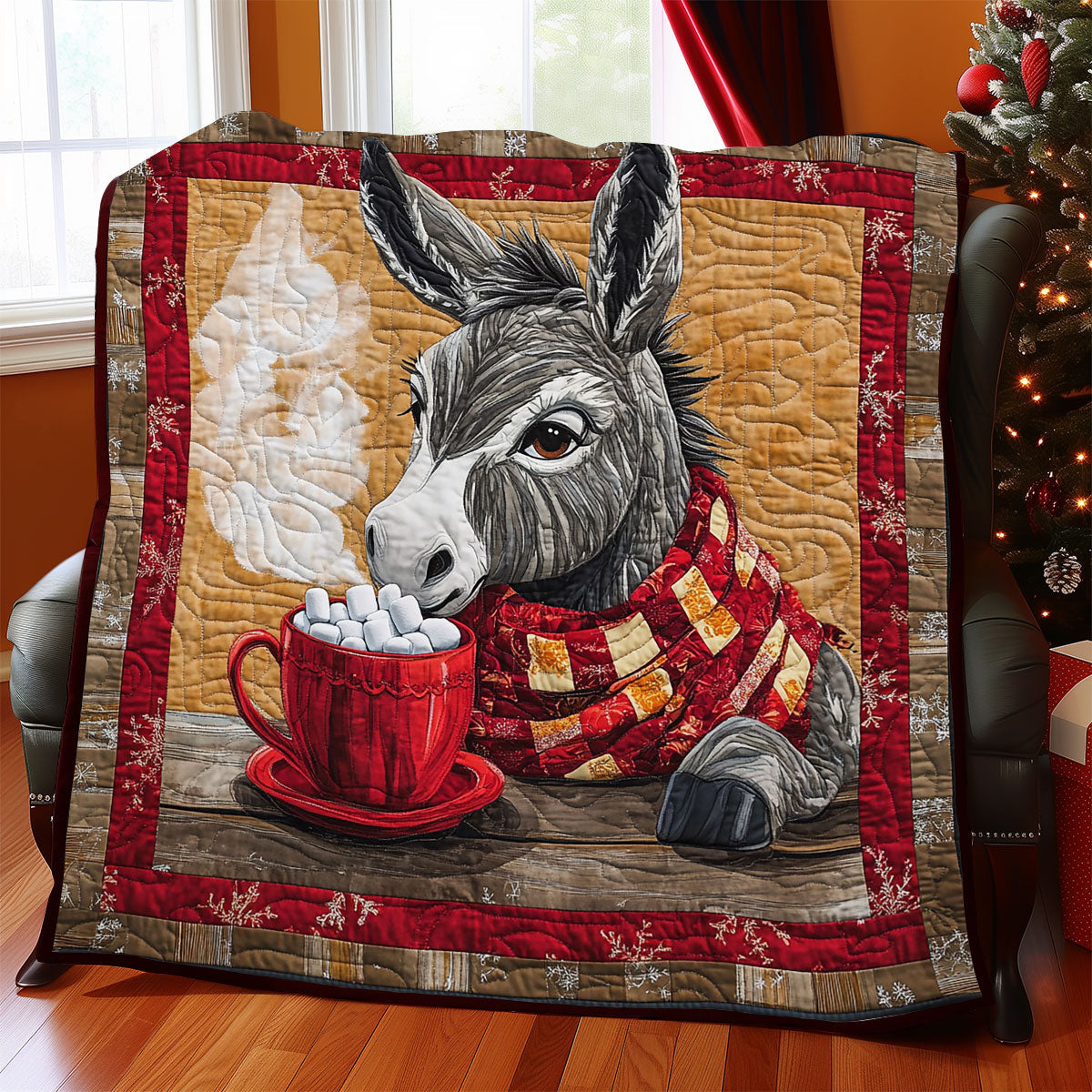 A Stable Christmas WJ0312048CL Quilt