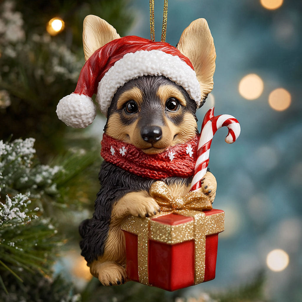 Christmas Pup CP2210058CL Christmas Ornament