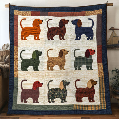 Vintage Dachshund WN0601087CL Quilt
