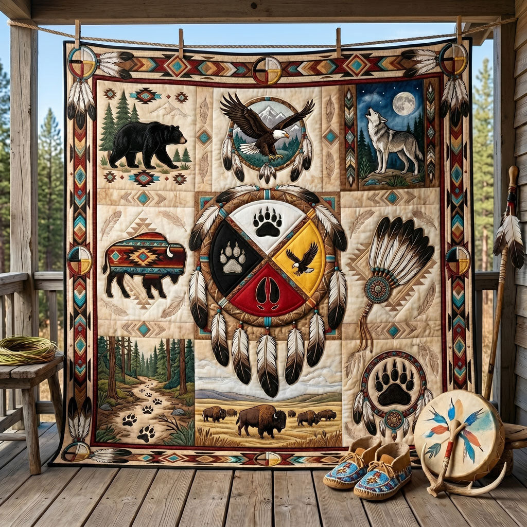 Four Sacred Nations WN0606003CL Quilt