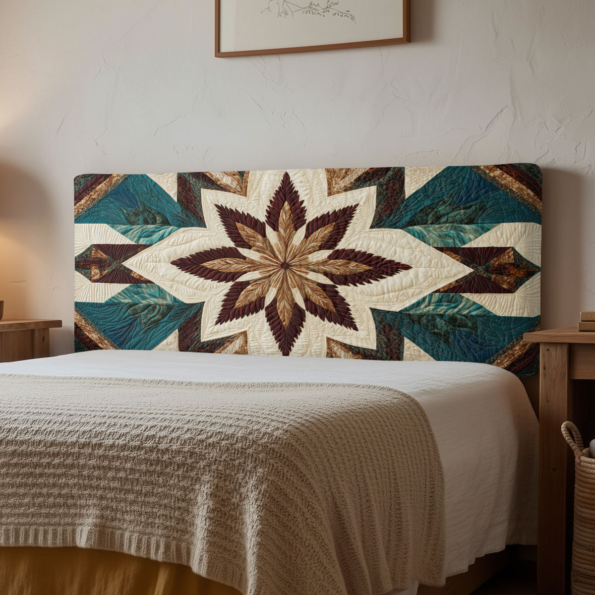 Native Spirit CW1212034CL Quilted Headboard Slipcover