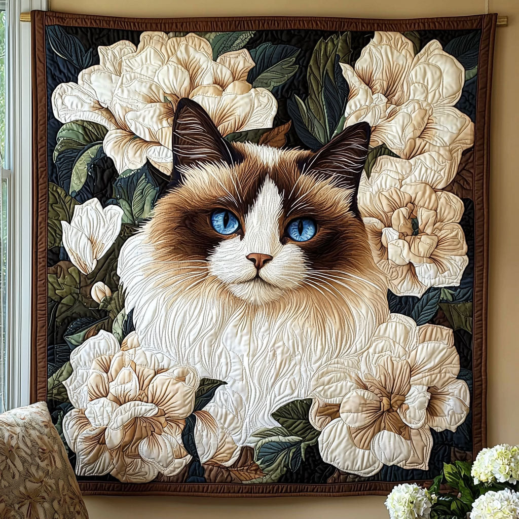 Blooming Cat QA1201023CL Quilt