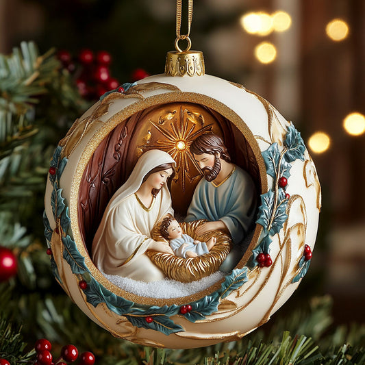 Faith Message CP0112146CL Christmas Ornament