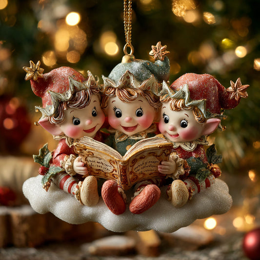 Winter Storytime CW0212056CL Christmas Ornament