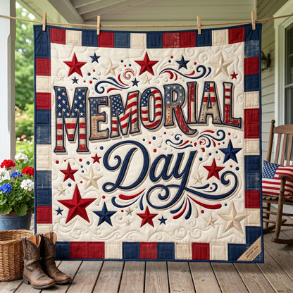 Memorial Day Pride WN0206009CL Quilt
