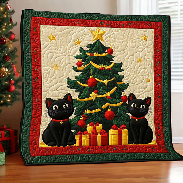 Holiday Whiskers WJ1011003CL Quilt main image 1
