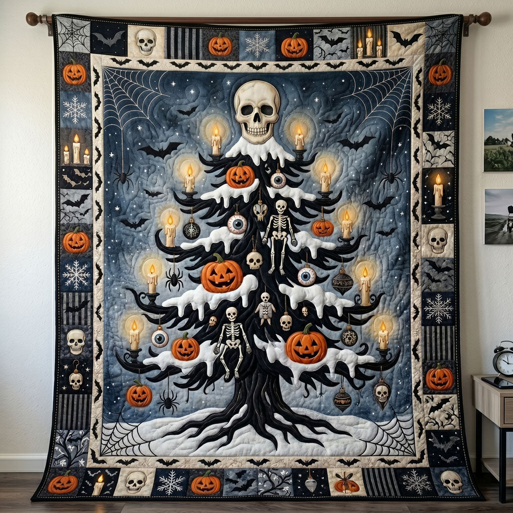 Haunted Halloween Tree WN0705007CL Quilt