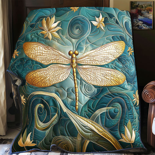 Water Spirit Dragonfly WP2802001CL Quilt