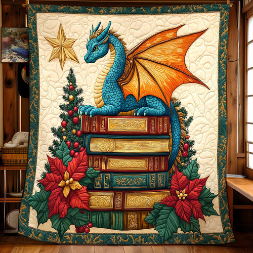 Christmas Dragon CW1011040CL Quilt
