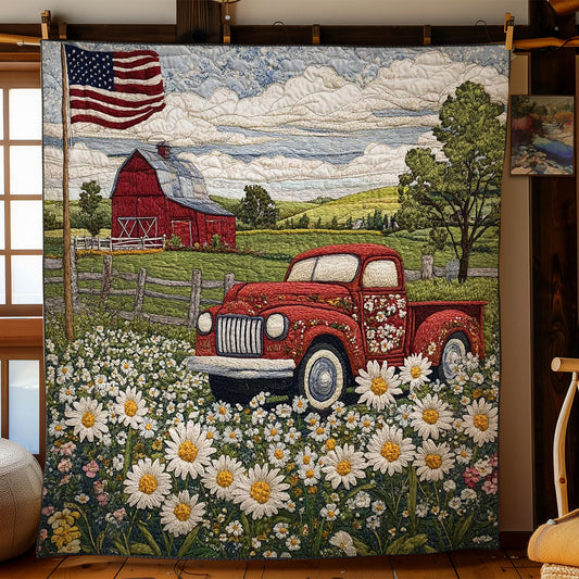 Red Truck Farm Bliss WN0703055CL Quilt