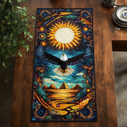 Celestial Eagle Pyramid WJ0207020CL Quilted Table Runner